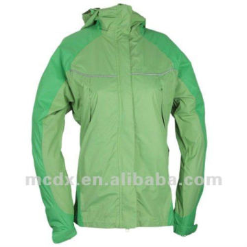 nueva chaqueta verde de la chaqueta del diseño